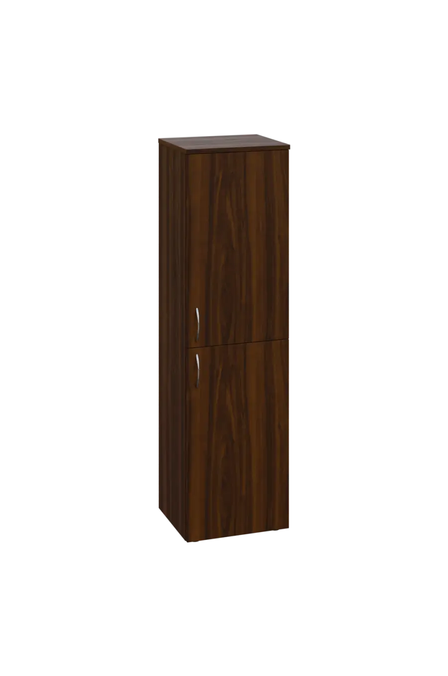 ENP 4 - 4D2 kancelářská skříň, 2-dveřová, pravá, 1450x400x400, ořech královský