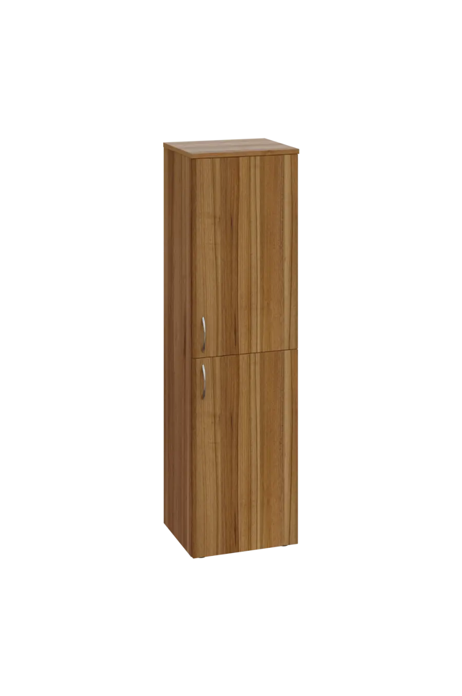 ENP 4 - 4D2 kancelářská skříň, 2-dveřová, pravá, 1450x400x400, ořech světlý