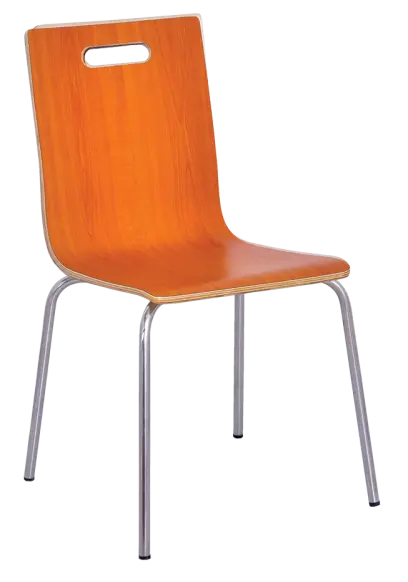 MEGAN jídelní židle třešeň, kostra nerez