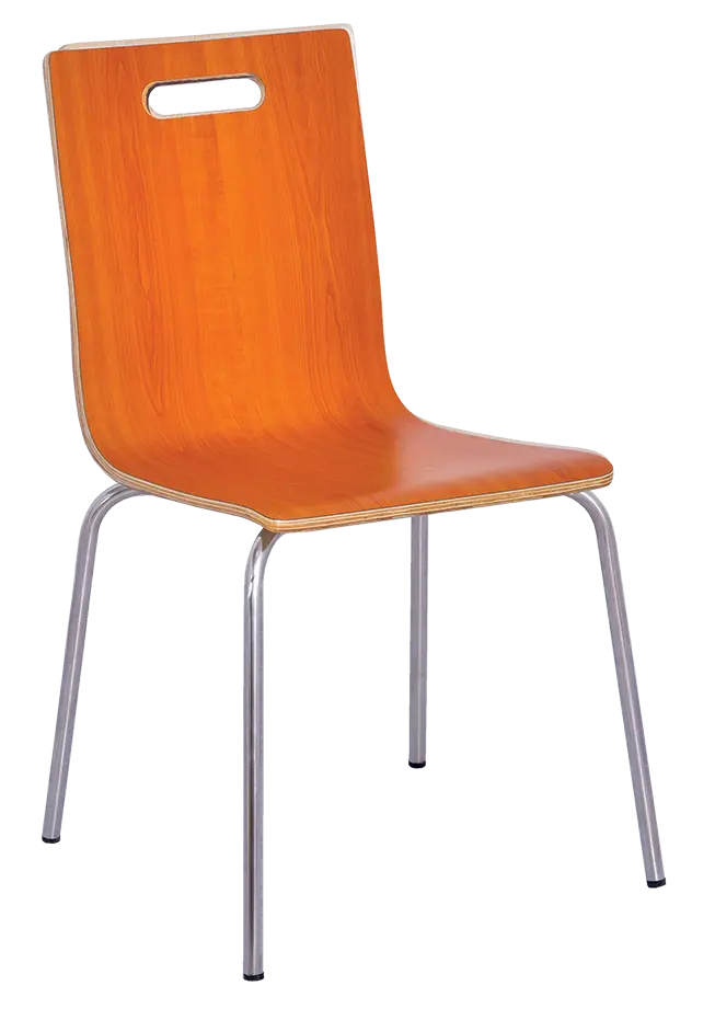 MEGAN jídelní židle třešeň, kostra nerez