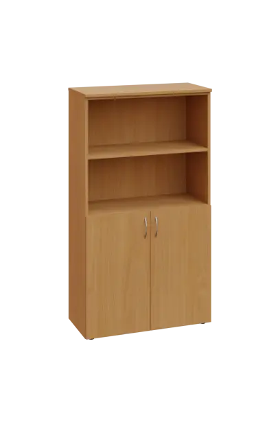 ENP 4 - 8DN2 kancelářská skříň, 2-dveřová/nika, 1450x800x400, buk Royal