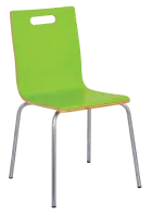 MEGAN jídelní židle zelená, kostra nerez
