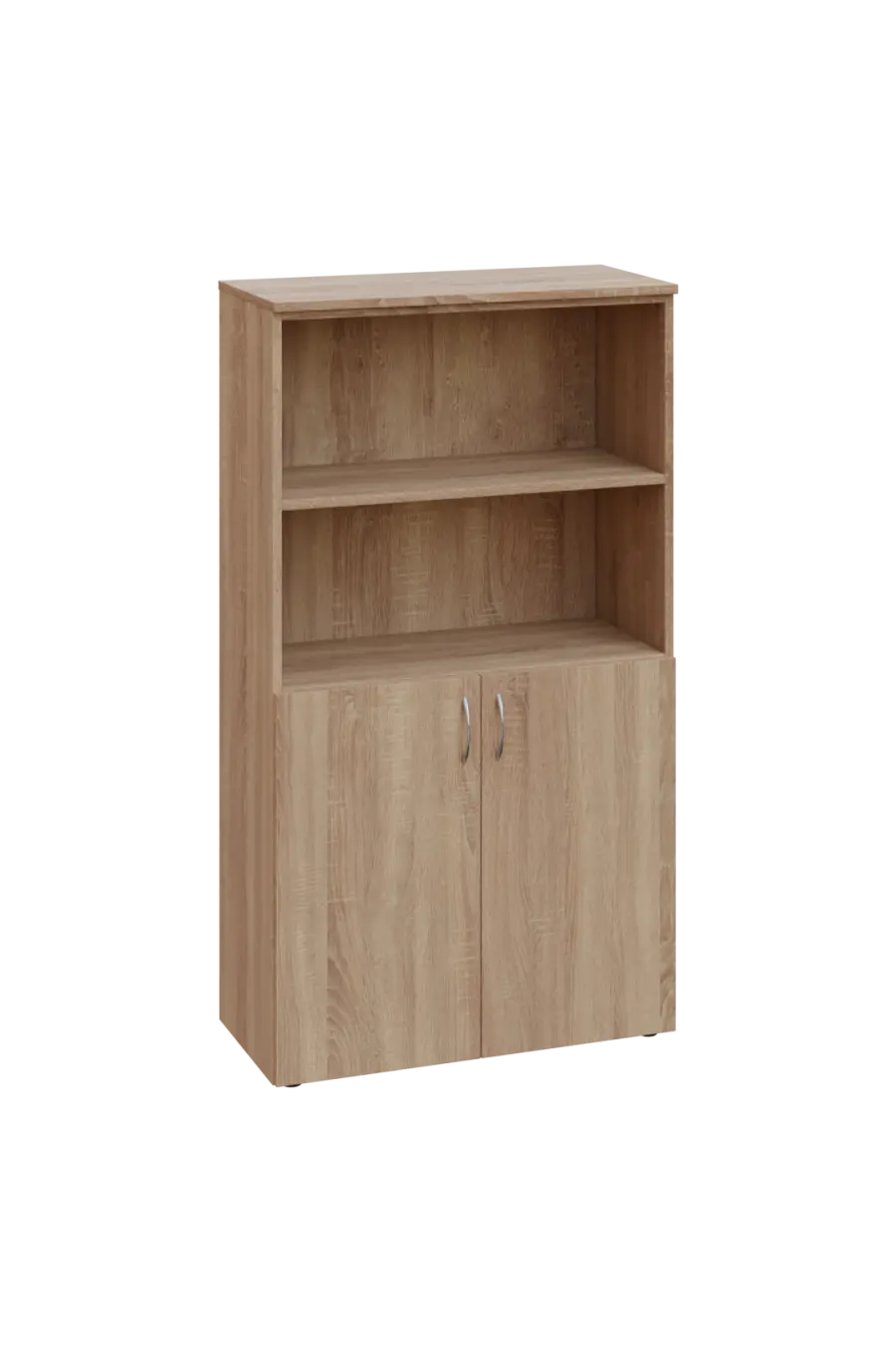 ENP 4 - 8DN2 kancelářská skříň, 2-dveřová/nika, 1450x800x400, dub bardolino