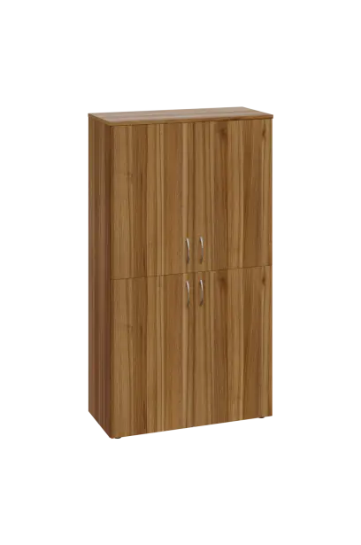 ENP 4 - 84D kancelářská skříň, 4-dveřová, 1450x800x400, ořech světlý