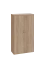 ENP 4 - 8D kancelářská skříň, 2-dveřová, 1450x800x400, dub bardolino