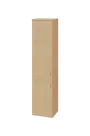 ENP 5 - 42D kancelářská skříň, 2-dveřová, levá, 1800x400x400, bříza irská
