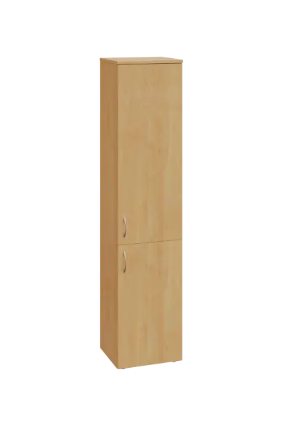 ENP 5 - 42D kancelářská skříň, 2-dveřová, pravá, 1800x400x400, javor horský