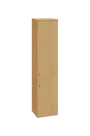 ENP 5 - 42D kancelářská skříň, 2-dveřová, pravá, 1800x400x400, javor horský