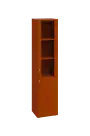 ENP 5 - 4DS kancelářská skříň, 2-dveřová/prosklená, pravá, 1800x400x400, třešeň šumavská