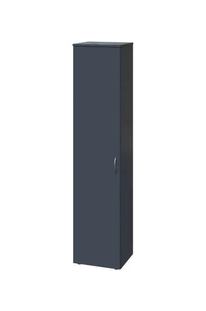 ENP 5 - 4D kancelářská skříň, 1-dveřová, levá, 1800x400x400, antracit