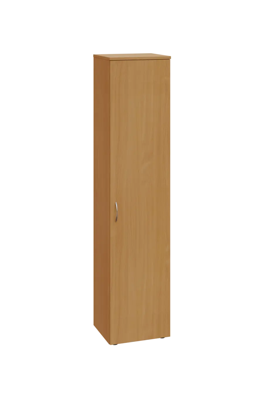 ENP 5 - 4D kancelářská skříň, 1-dveřová, pravá, 1800x400x400, buk Royal