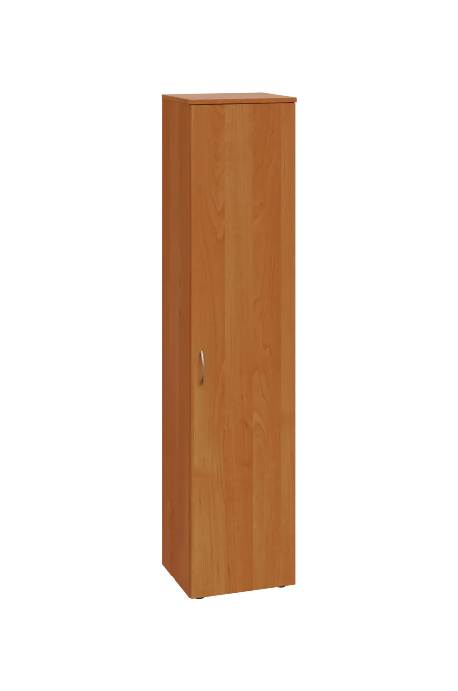 ENP 5 - 4D kancelářská skříň, 1-dveřová, pravá, 1800x400x400, olše jantar