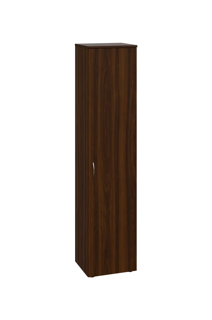 ENP 5 - 4D kancelářská skříň, 1-dveřová, pravá, 1800x400x400, ořech královský