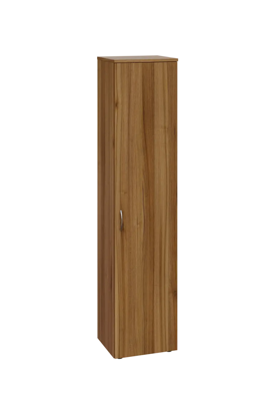 ENP 5 - 4D kancelářská skříň, 1-dveřová, pravá, 1800x400x400, ořech světlý