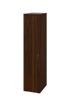 ESTP 5 - 42 šatní skříň, 1-dveřová, tyč, levá, 1800x400x600, ořech královský
