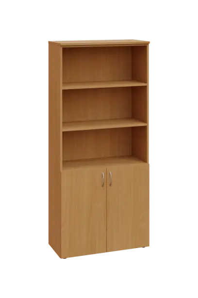 ENP 5 - 8DN3 kancelářská skříň, 2-dveřová/nika, 1800x800x400, buk Royal