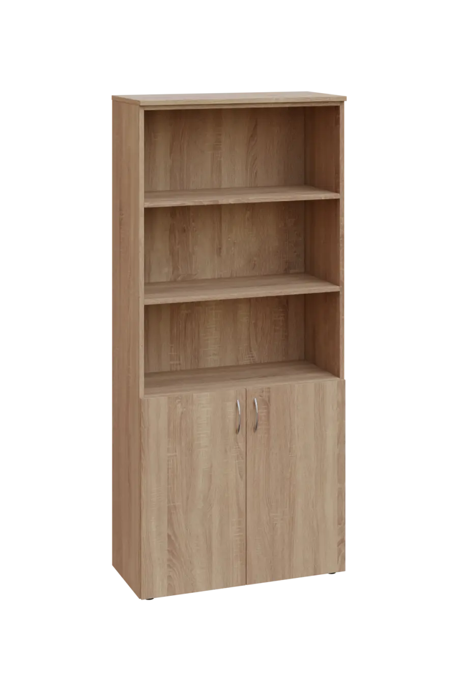 ENP 5 - 8DN3 kancelářská skříň, 2-dveřová/nika, 1800x800x400, dub bardolino