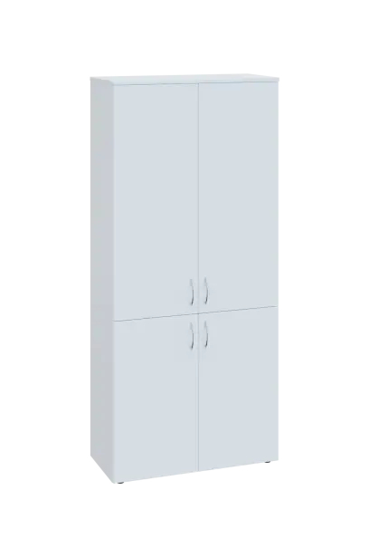 ENP 5 - 84D kancelářská skříň, 4-dveřová, 1800x800x400, bílá