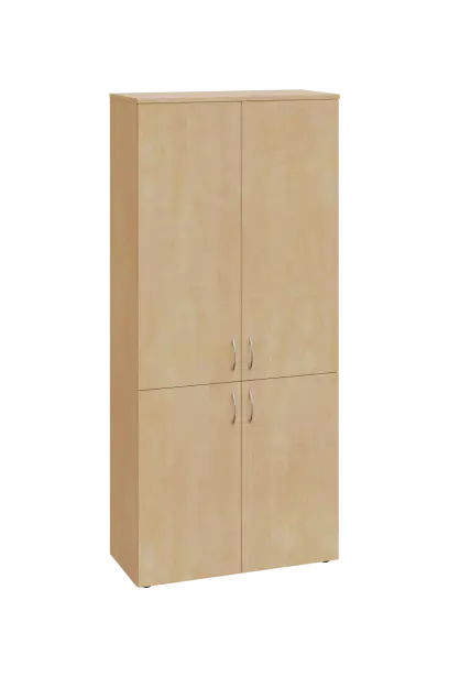 ENP 5 - 84D kancelářská skříň, 4-dveřová, 1800x800x400, bříza irská