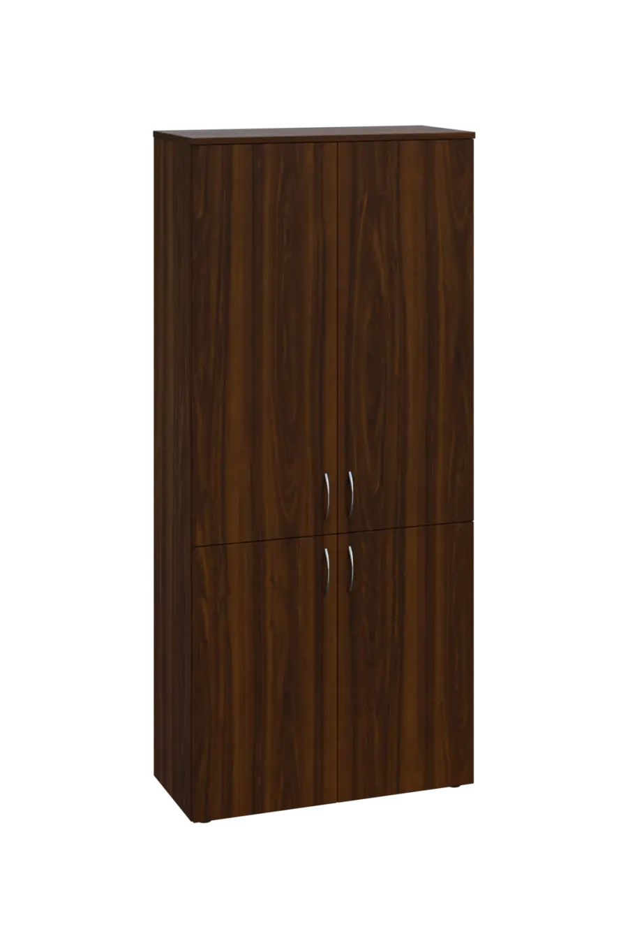 ENP 5 - 84D kancelářská skříň, 4-dveřová, 1800x800x400, ořech královský