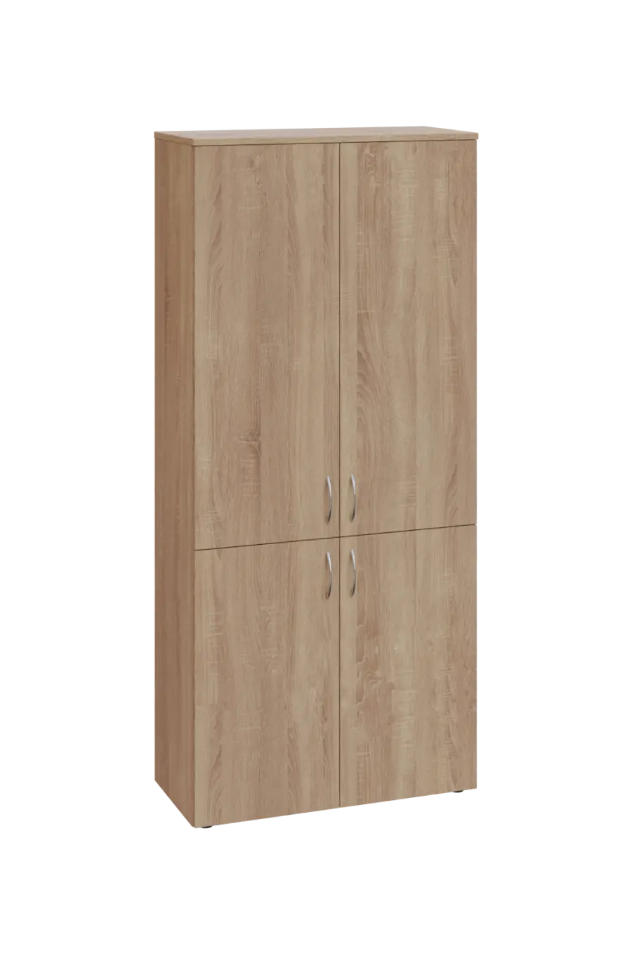 ENP 5 - 84D kancelářská skříň, 4-dveřová, 1800x800x400, dub bardolino