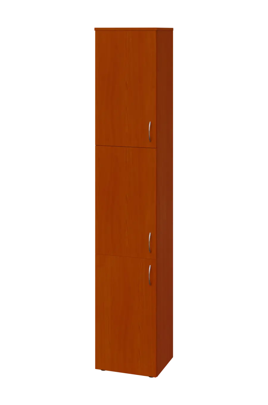 ENP 6 - 43D kancelářská skříň, 3-dveřová, levá, 2150x400x400, třešeň šumavská