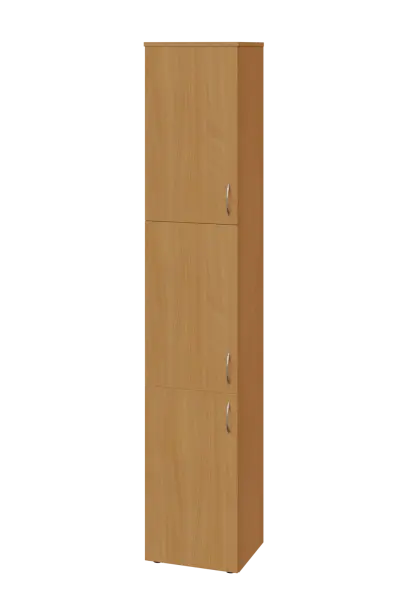 ENP 6 - 43D kancelářská skříň, 3-dveřová, levá, 2150x400x400, buk Royal