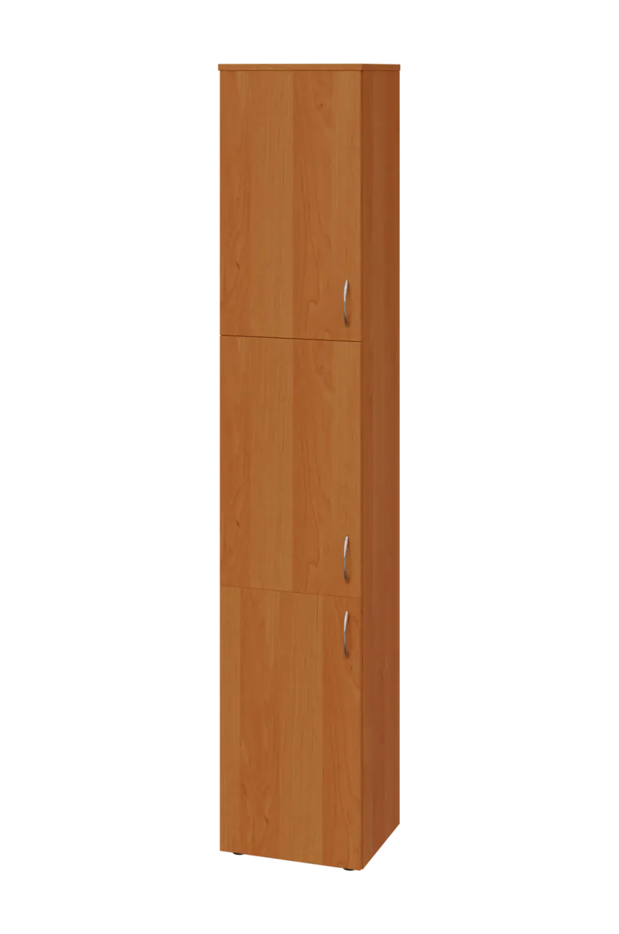 ENP 6 - 43D kancelářská skříň, 3-dveřová, levá, 2150x400x400, olše jantar