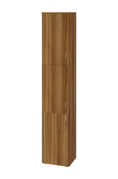 ENP 6 - 43D kancelářská skříň, 3-dveřová, levá, 2150x400x400, ořech světlý