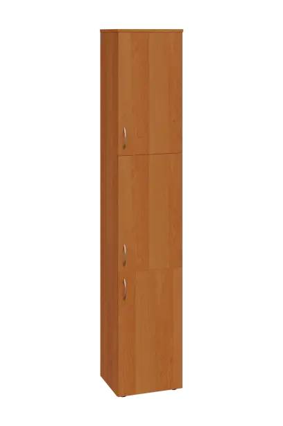 ENP 6 - 43D kancelářská skříň, 3-dveřová, pravá, 2150x400x400, olše jantar