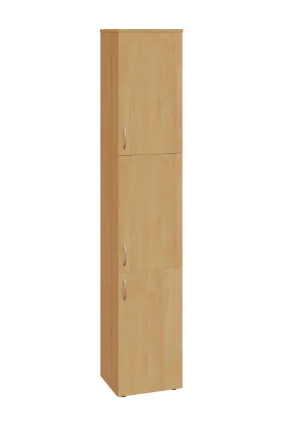 ENP 6 - 43D kancelářská skříň, 3-dveřová, pravá, 2150x400x400, javor horský