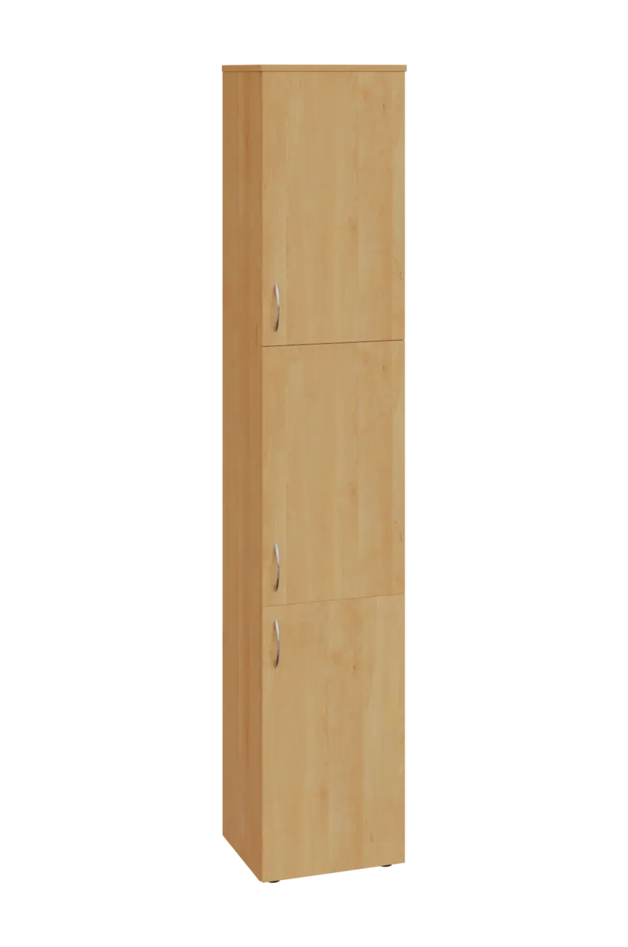 ENP 6 - 43D kancelářská skříň, 3-dveřová, pravá, 2150x400x400, javor horský