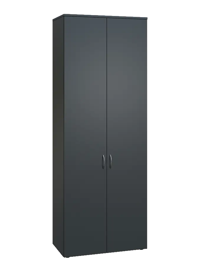 ENP 6 - 8D kancelářská skříň, 2-dveřová, 2150x800x400, antracit