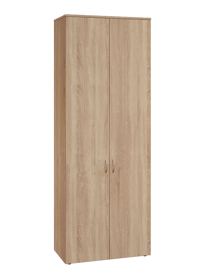 ENP 6 - 8D kancelářská skříň, 2-dveřová, 2150x800x400, dub bardolino