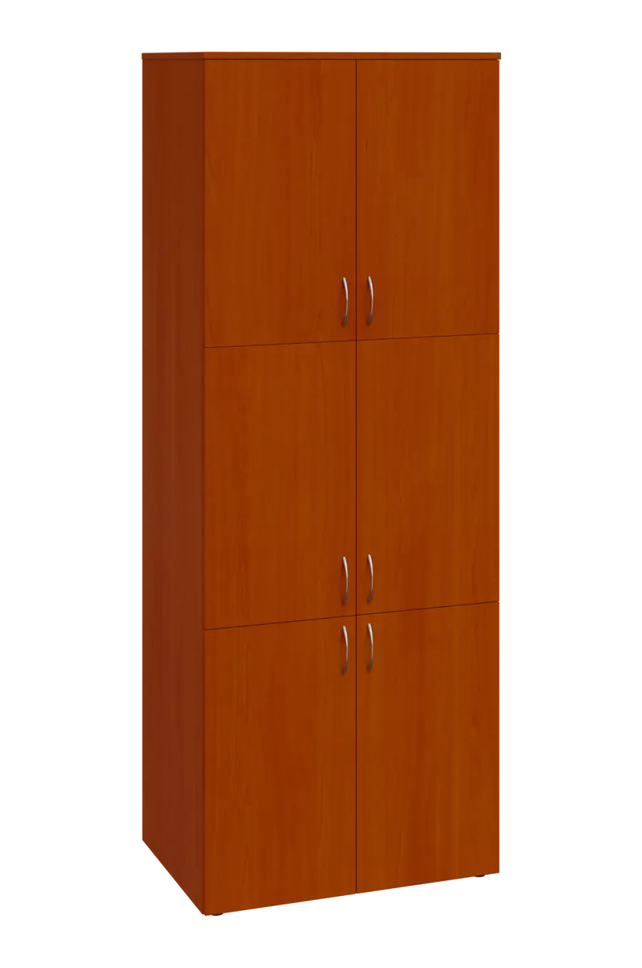 ENP 6 - 86D kancelářská skříň, 6-dveřová, 2150x800x400, třešeň šumavská