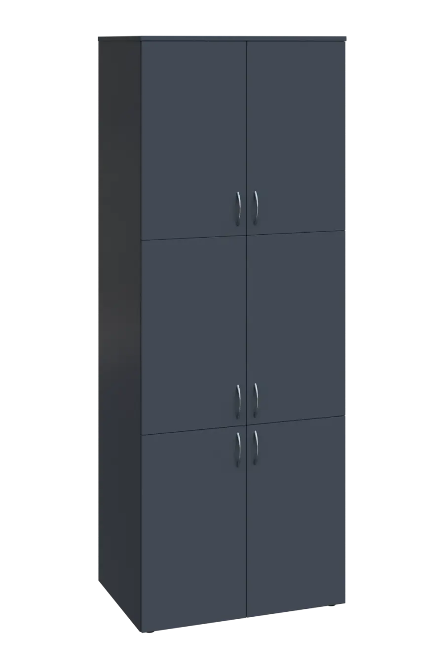 ENP 6 - 86D kancelářská skříň, 6-dveřová, 2150x800x400, antracit