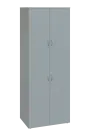 ENP 6 - 84D kancelářská skříň, 4-dveřová, 2150x800x400, šedá