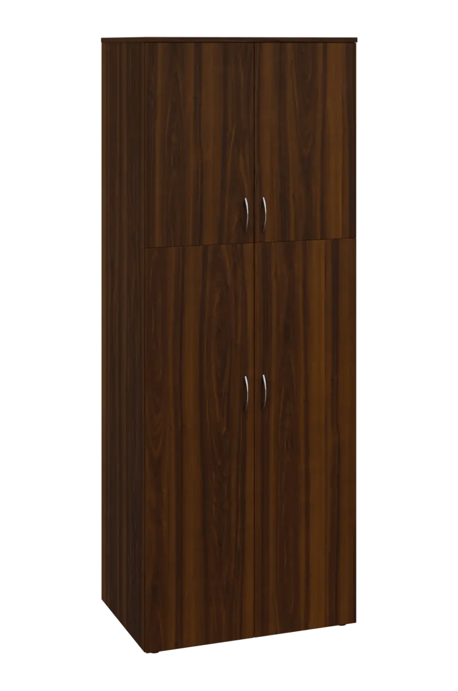 ENP 6 - 84D kancelářská skříň, 4-dveřová, 2150x800x400, ořech královský