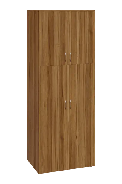 ENP 6 - 84D kancelářská skříň, 4-dveřová, 2150x800x400, ořech světlý