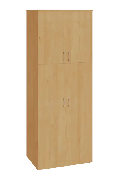 ENP 6 - 84D kancelářská skříň, 4-dveřová, 2150x800x400, javor horský