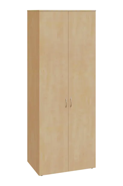 ESRP 6 - 81 šatní skříň, 2-dveřová, výsuvné ramínko, 2150x800x400, bříza irská