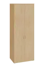 ESRP 6 - 81 šatní skříň, 2-dveřová, výsuvné ramínko, 2150x800x400, bříza irská