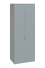 ESRP 6 - 81 šatní skříň, 2-dveřová, výsuvné ramínko, 2150x800x400, šedá