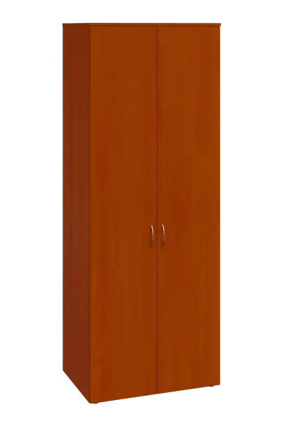 ESRP 6 - 81 šatní skříň, 2-dveřová, výsuvné ramínko, 2150x800x400, třešeň šumavská