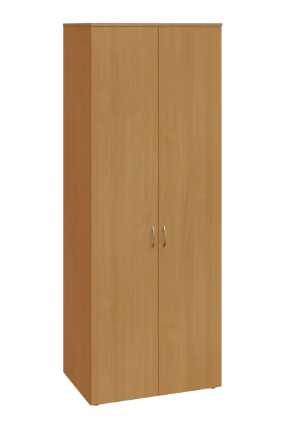 ESRP 6 - 81 šatní skříň, 2-dveřová, výsuvné ramínko, 2150x800x400, buk Royal