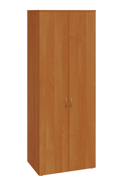 ESRP 6 - 81 šatní skříň, 2-dveřová, výsuvné ramínko, 2150x800x400, olše jantar