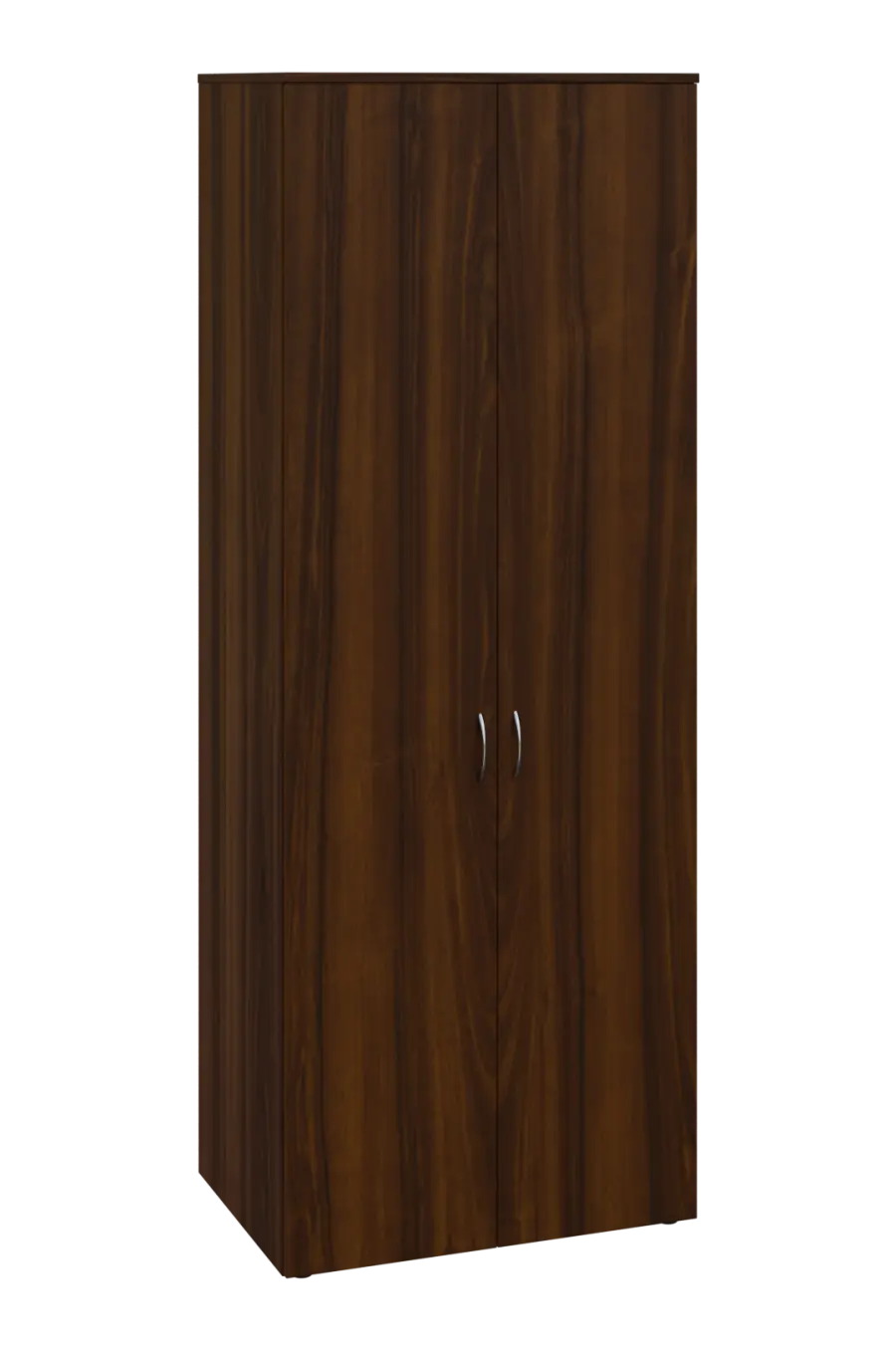 ESRP 6 - 81 šatní skříň, 2-dveřová, výsuvné ramínko, 2150x800x400, ořech královský