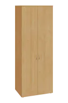 ESRP 6 - 81 šatní skříň, 2-dveřová, výsuvné ramínko, 2150x800x400, javor horský