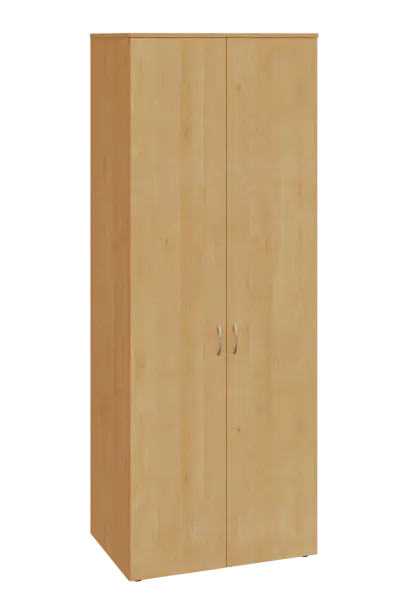 ESRP 6 - 81 šatní skříň, 2-dveřová, výsuvné ramínko, 2150x800x400, javor horský