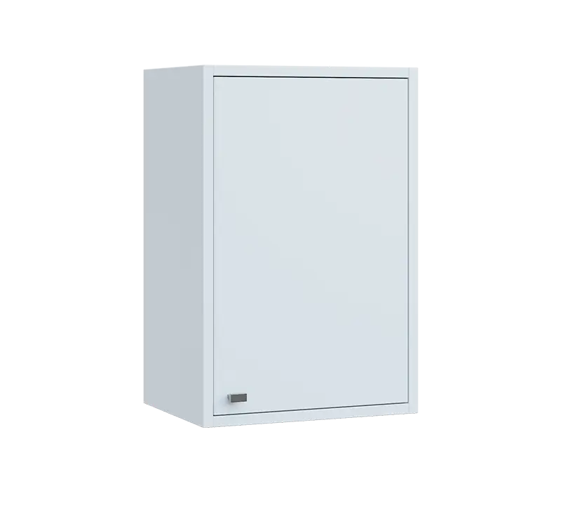 QH - 4D skříňka horní, pravá lamino - bílá